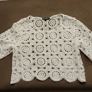 White SHEIN shirt - Large